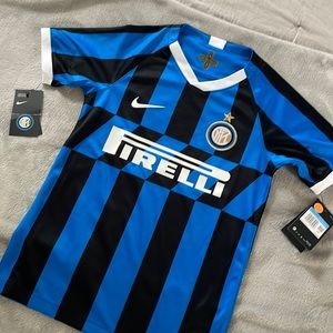 NWT Boys Nike Pirelli soccer Jersey